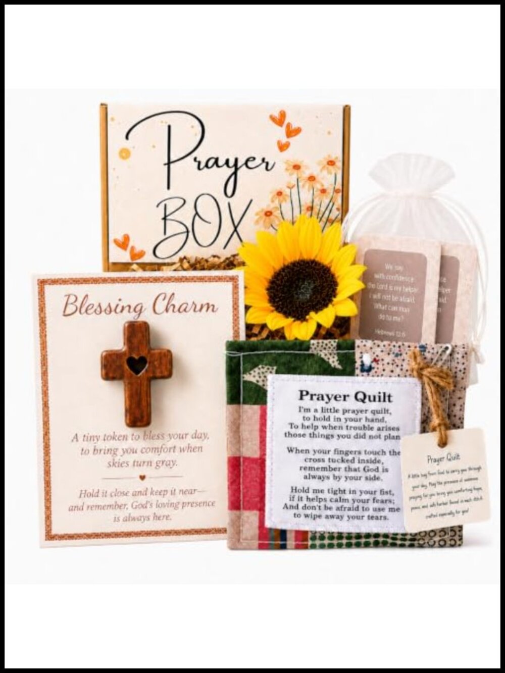 Christian Prayer Gift Box Faith-Based Keepsake Encouragement Gift Set